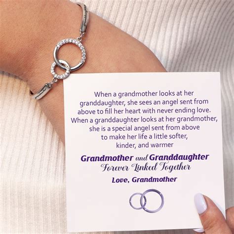 granddaughter grandmother bracelet